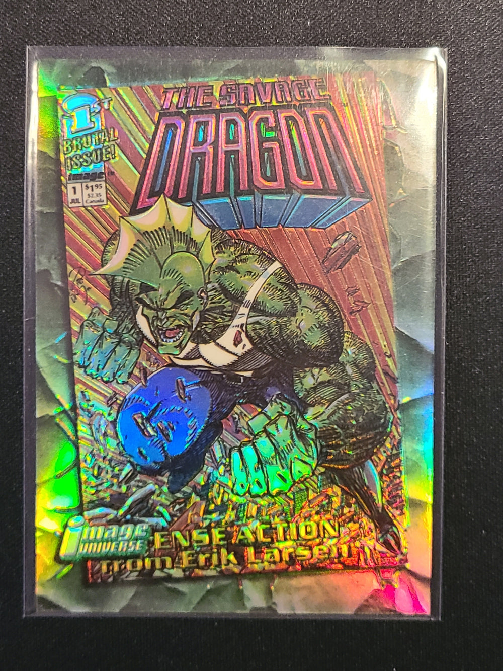 1995 Topps Image Universe First Editions #D1 The Savage Dragon