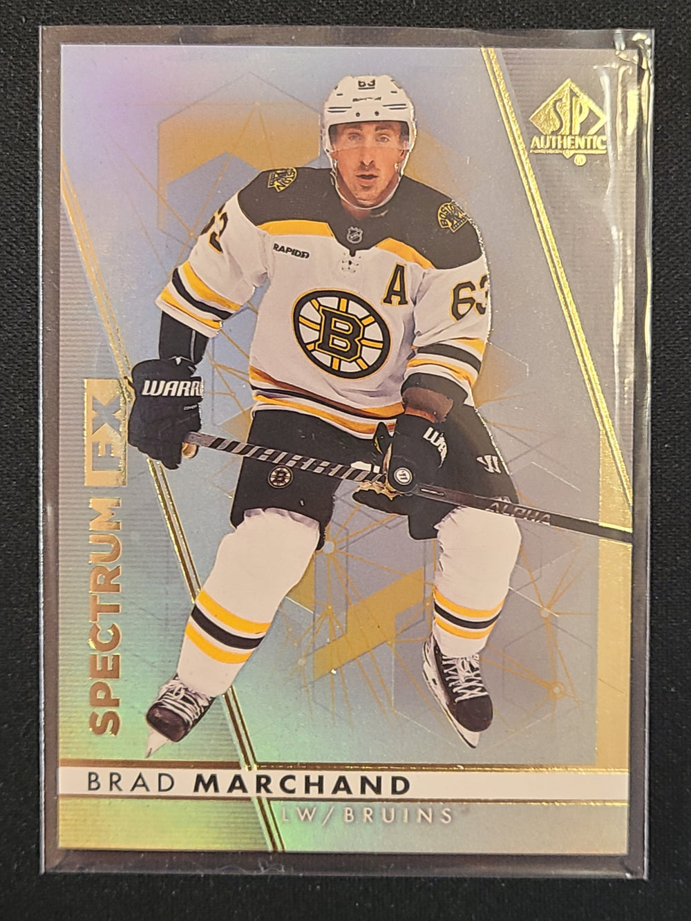 2022-23 SP Authentic Spectrum FX Bounty Unscratched #S-39 Brad Marchand Boston Bruins