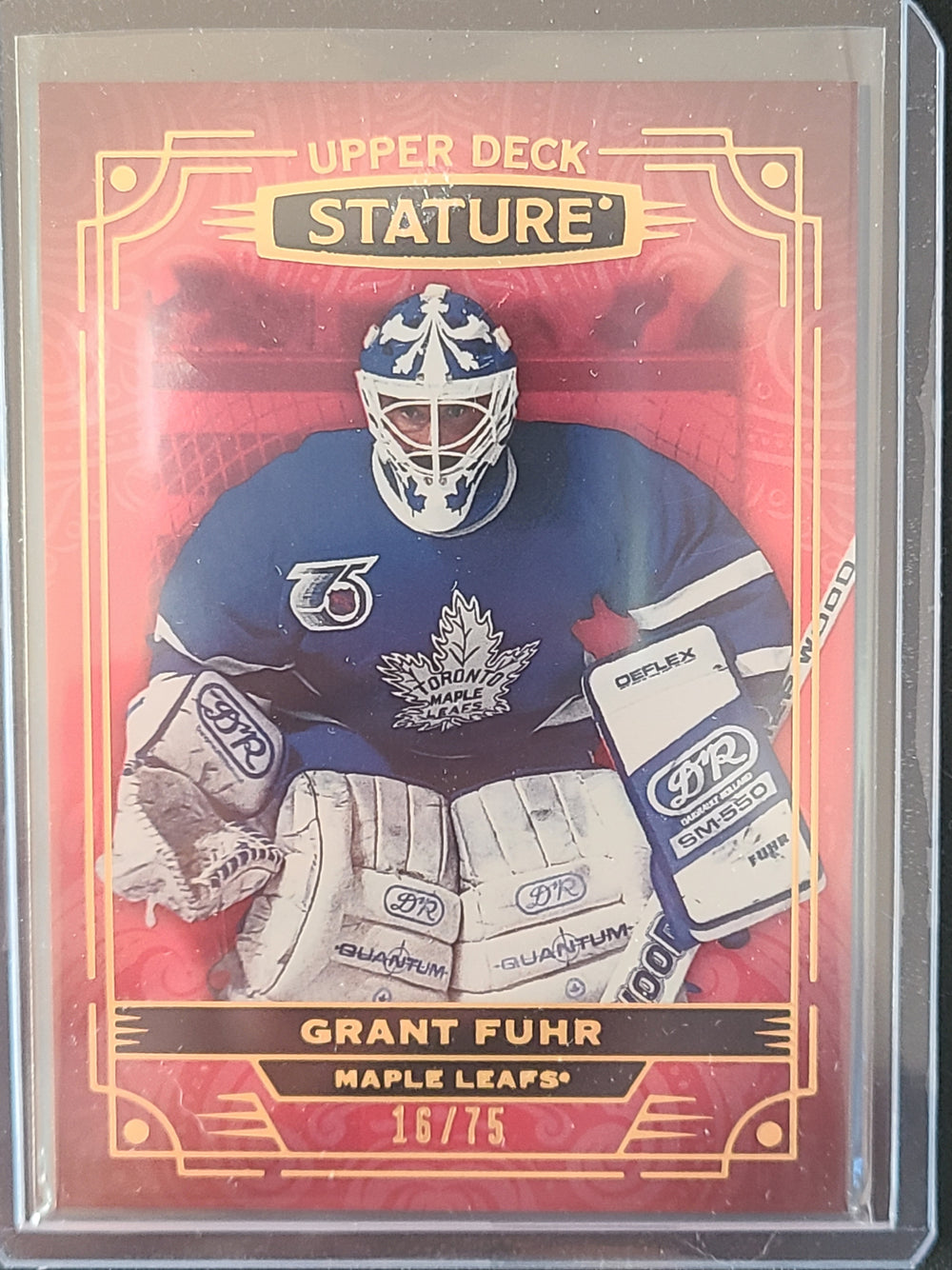 2022-23 Stature #17 Grant Fuhr Toronto Maple Leafs 16/75