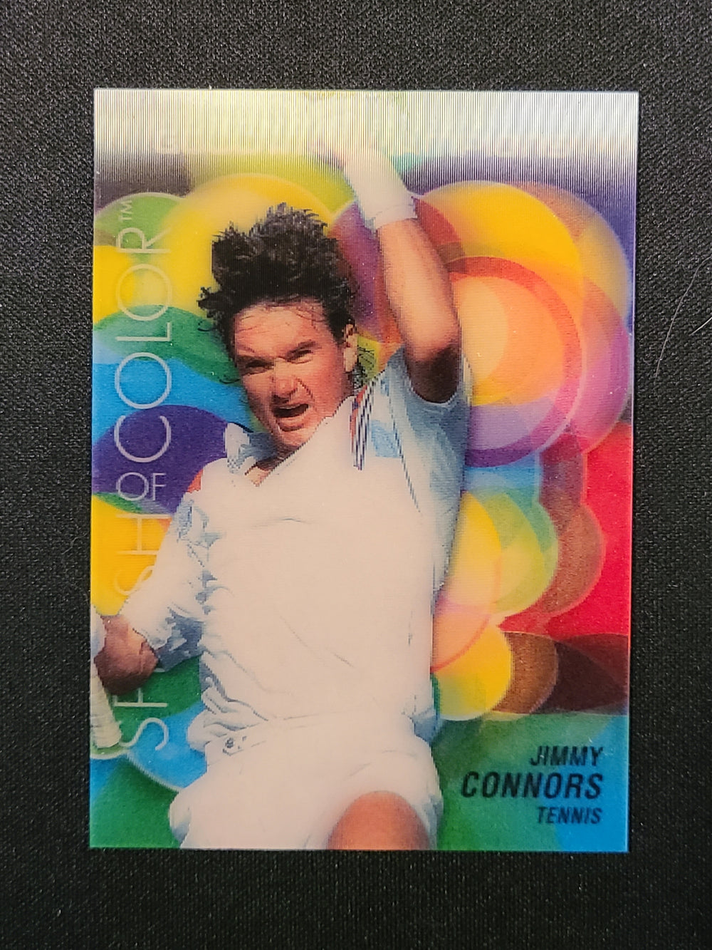 2023 Goodwin Champions Splash of Color 3D #SCL-JC Jimmy Connors Tennis