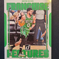 2023-24 Donruss Basketball Franchise Features #1 Jayson Tatum Boston Celtics