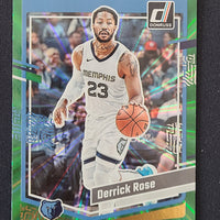 2023-24 Donruss Basketball Green Laser Holo Parallels Incl. Rated Rookies (List)