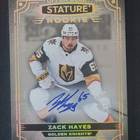2022-23 Stature Rookie Auto #120 Zack Hayes Vegas Golden Knights 112/199