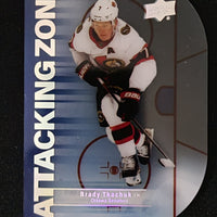 2022-23 Upper Deck Attacking Zone Die-Cut #AZ-17 Brady Tkachuk Ottawa Senators