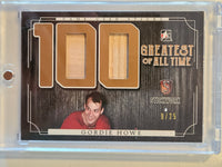 
              2016-17 ITG Stickwork 100 Greatest of All Time #GAT22 Gordie Howe 9/25 (SN is Jersey #)
            