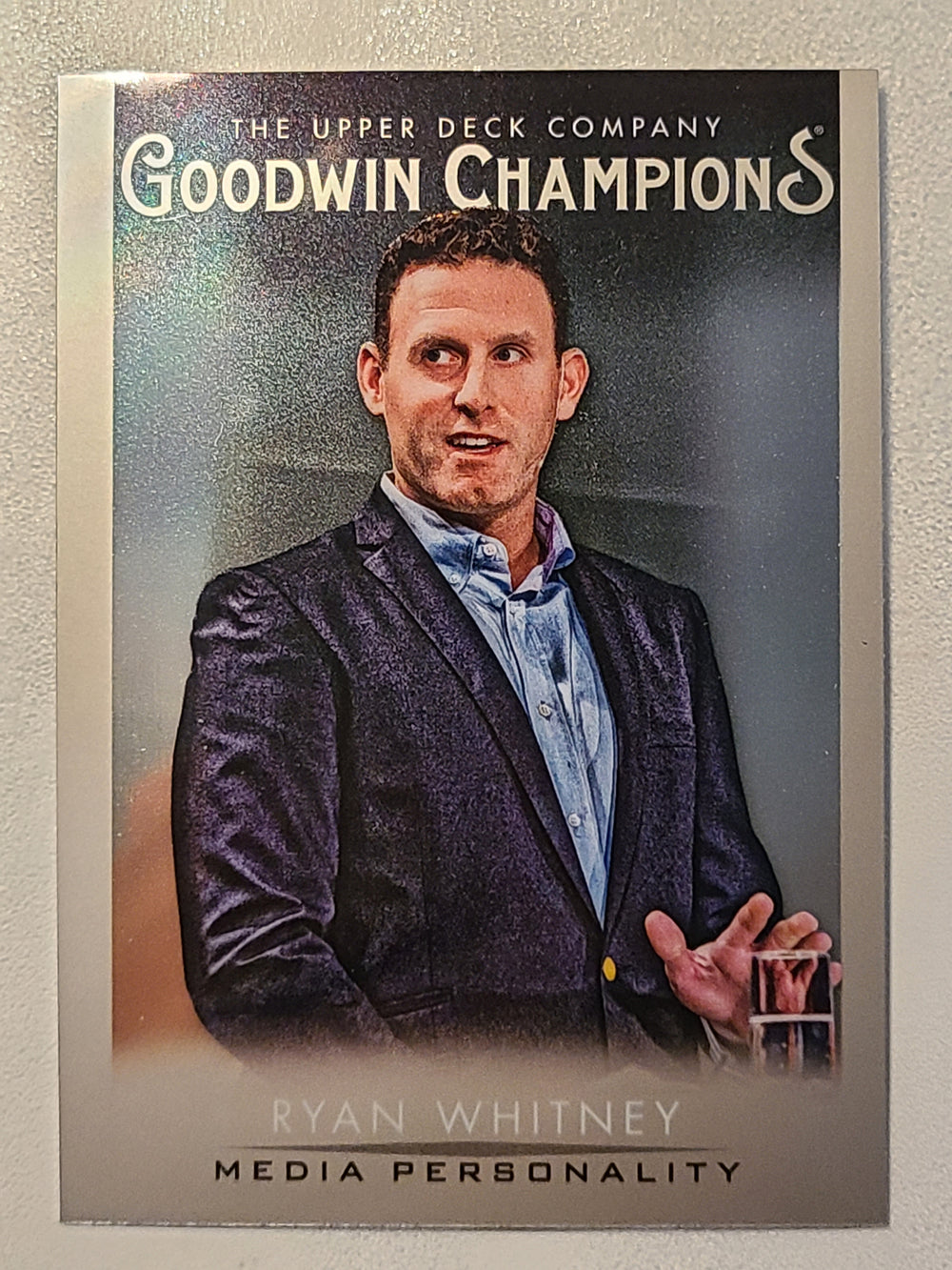 2021 Goodwin Champions Platinum #38 Ryan Whitney - Media Personality