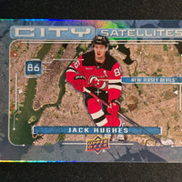 2024-25 Upper Deck Series 1  City Satellites Inserts Including Speckle Variation (List)