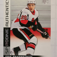 2019-20 SP Rookie Authentics #105 Erik Brannstrom Ottawa Senators 591/1199