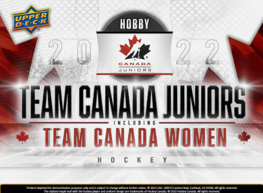2022-23 Team Canada Juniors and Women's Teams Base (List)