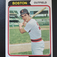 1974 Topps Baseball #351 Dwight Evans Boston Red Sox **See Photos For Condition