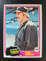 
              1981 Topps Baseball #315 Kirk Gibson Detroit Tigers RC **See Photos For Condition
            
