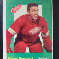 1959-60 Topps Hockey #44 Marcel Pronovost Detroit Red Wings