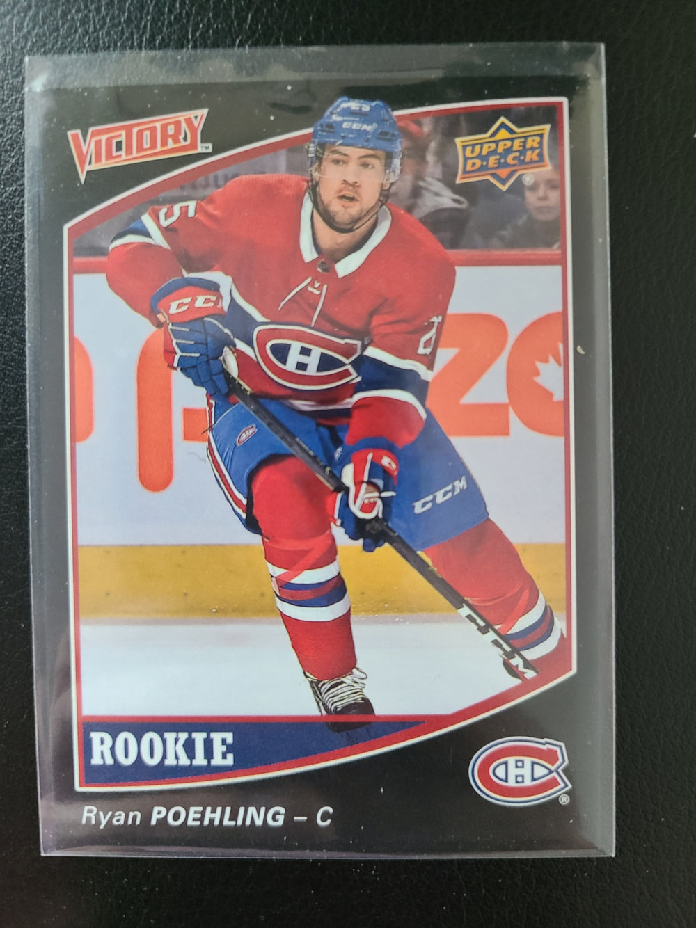 2019-20 Upper Deck UD Fall Promotion Victory Rookie #V-4 Ryan Poehling Montreal Canadiens