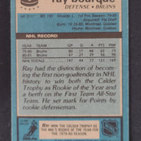 1981-82 Topps #5 Ray Bourque Boston Bruins 2nd Year **see photo for condition (a)