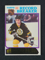 
              1980-81 Topps Record Breaker #2 Ray Bourque (Rookie Year) Boston Bruins *See Photos for Condition
            