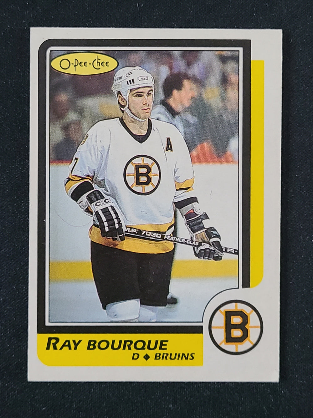 1986-87 OPC #1 Ray Bourque Boston Bruins *See Photos for Condition