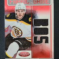 2012-13 Certified Fabric of the Game RED #FOG-TS Tyler Seguin Boston Bruins 88/150