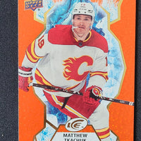 2021-22 ICE Orange Parallel #94 Matthew Tkachuk Calgary Flames