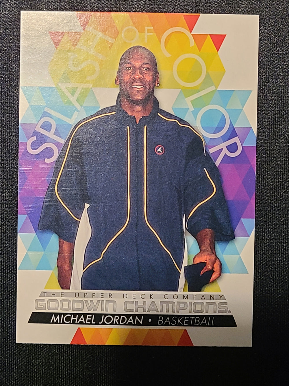2022 Goodwin Champions Splash of Color #101 Michael Jordan Basketball