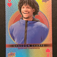 2022 Goodwin Champions Playing Cards (List)