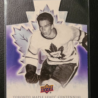 2017-18 Toronto Maple Leafs Centennial Die-Cut Variations (List)