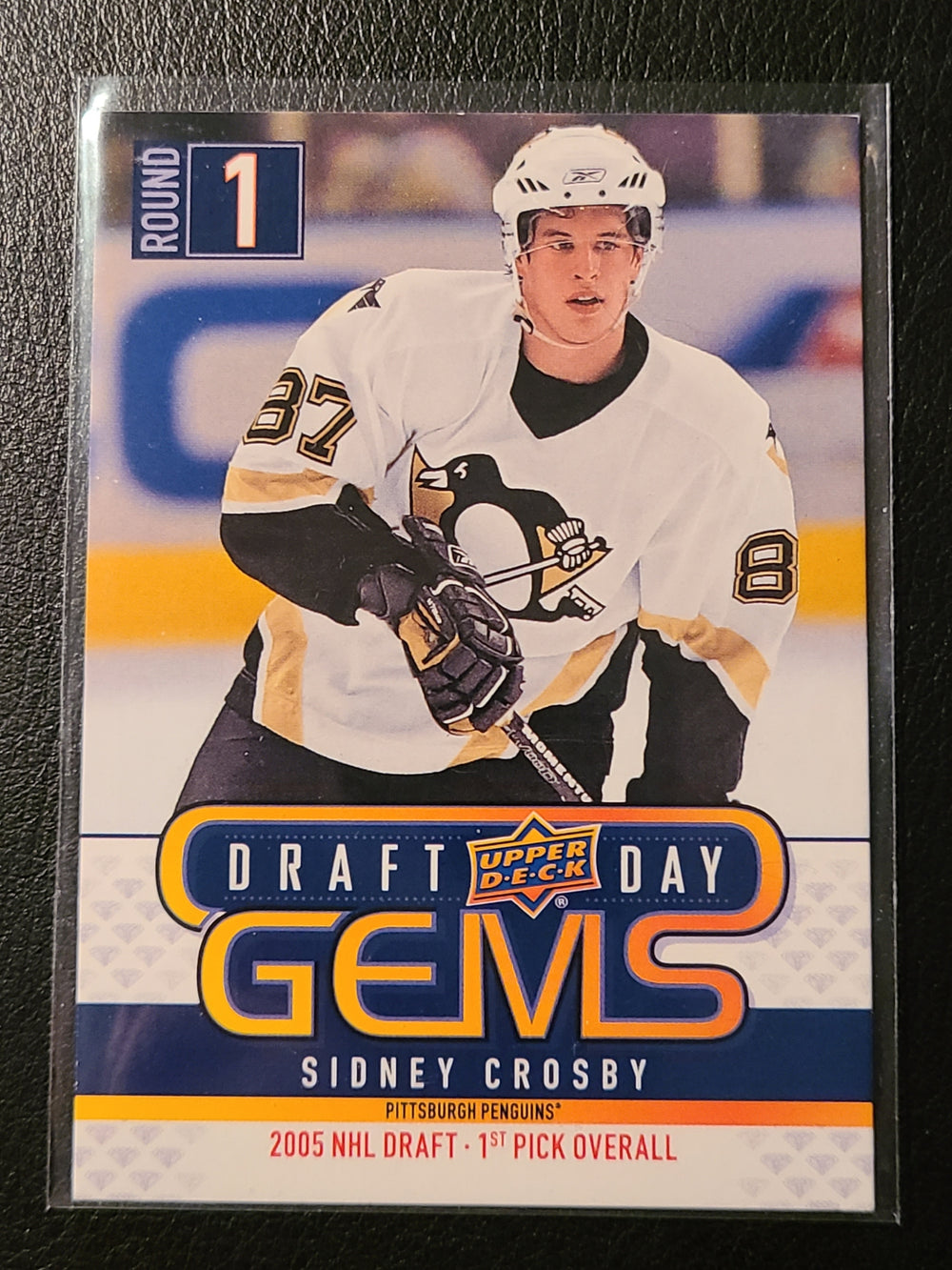 2018-19 Upper Deck Draft Day Gems #GEM11 Sidney Crosby Pittsburgh Penguins
