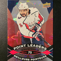 2023-24 Tim Hortons Point Leaders Insert Set (List)