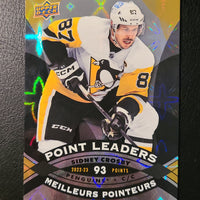 2023-24 Tim Hortons Point Leaders Insert Set (List)