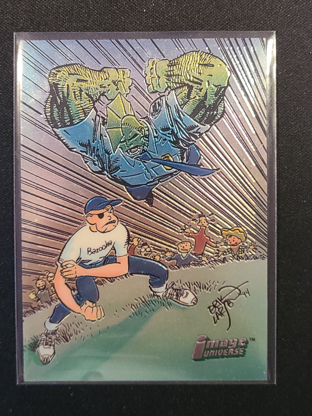 1995 Topps Image Universe #8 Bazooka Joe and his Special Crossover Guest