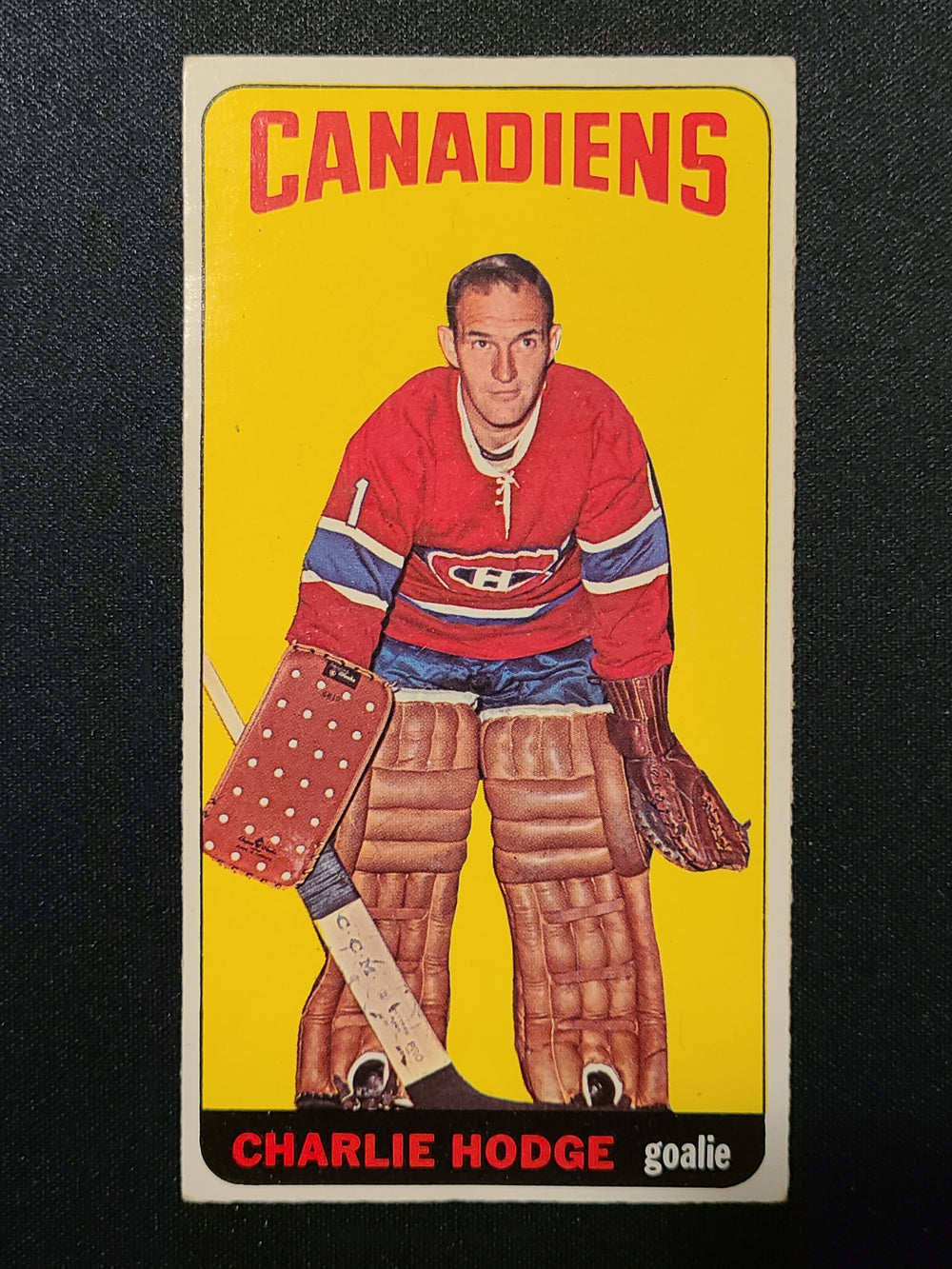 1964-65 Topps Tallboys #17 Charlie Hodge Montreal Canadiens **See Photos for Condition
