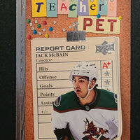 2023-24 Upper Deck Series 1 Teacher's Pet Inserts (List)