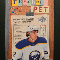 2023-24 Upper Deck Series 1 Teacher's Pet Inserts (List)