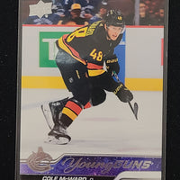 2023-24 Upper Deck Series 1 Young Guns (Base) (List)