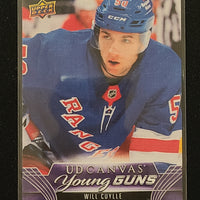 2023-24 Upper Deck Series 1 Young Guns Canvas Including Black and White Parallels (List)