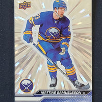 2023-24 Upper Deck Series 1 Silver Outburst Parallels (List)