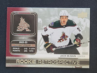 
              2023-24 Upper Deck Series 1 Rookie Retrospective Inserts (List)
            