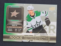 
              2023-24 Upper Deck Series 1 Rookie Retrospective Inserts (List)
            