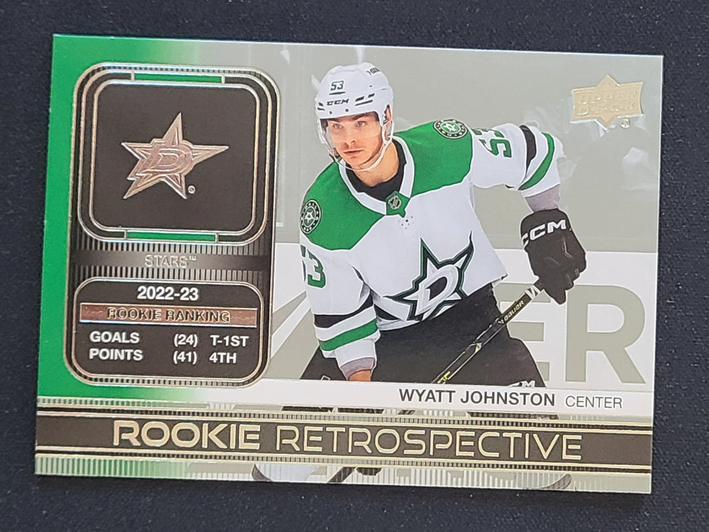 2023-24 Upper Deck Series 1 Rookie Retrospective Inserts (List)