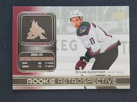 
              2023-24 Upper Deck Series 1 Rookie Retrospective Inserts (List)
            