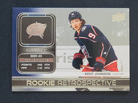 
              2023-24 Upper Deck Series 1 Rookie Retrospective Inserts (List)
            