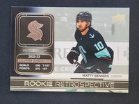 
              2023-24 Upper Deck Series 1 Rookie Retrospective Inserts (List)
            