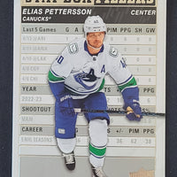 2023-24 Upper Deck Series 1 Stat Box Fillers Inserts (List)