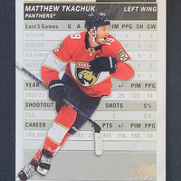 2023-24 Upper Deck Series 1 Stat Box Fillers Inserts (List)