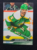 
              2023-24 Upper Deck Series 1 Deluxe Parallel #90 Jacob Middleton Minnesota Wild /250
            