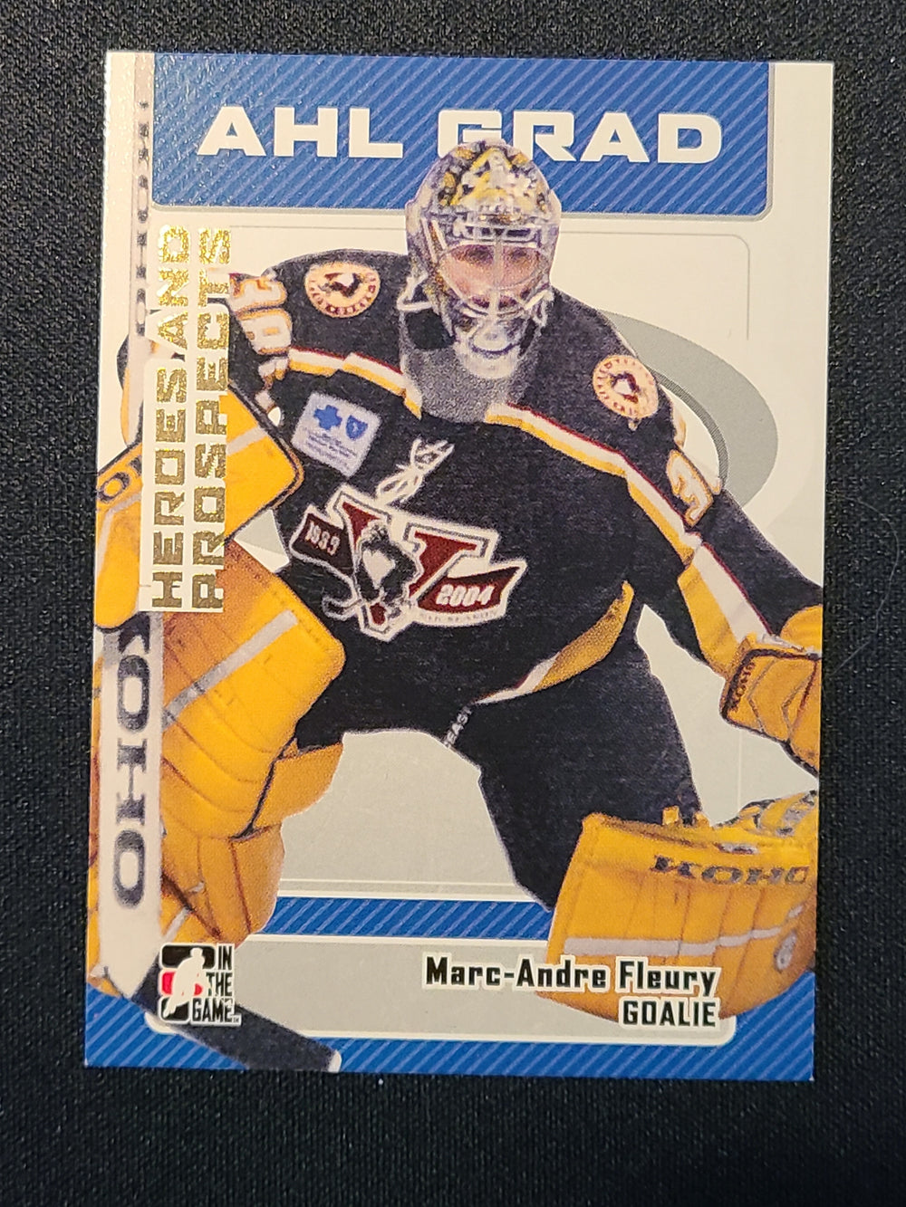 2006-07 ITG Heroes and Prospects #19 Marc-Andre Fleury AHL Grad