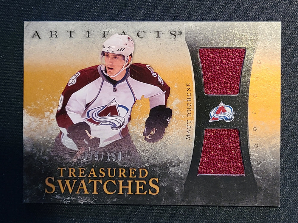 2010-11 Artifacts Treasured Swatches Dual Jersey #TS-MD Matt Duchene Colorado Avalanche 75/150