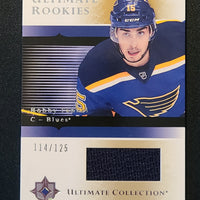 2015-16 Ultimate Collection Ultimate Rookies #05-RF Robby Fabbri St. Louis Blues 114/125