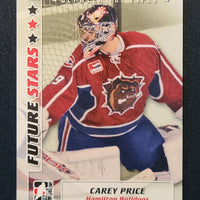 2007-08 ITG Between the Pipes CHL #7 Carey Price Hamilton Bulldogs