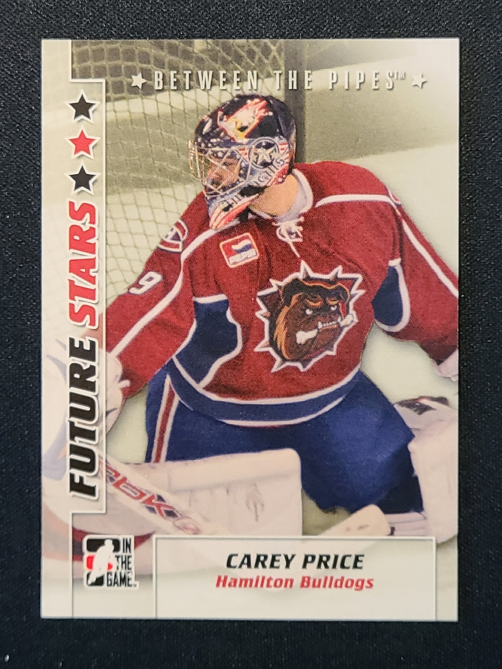 2007-08 ITG Between the Pipes CHL #7 Carey Price Hamilton Bulldogs