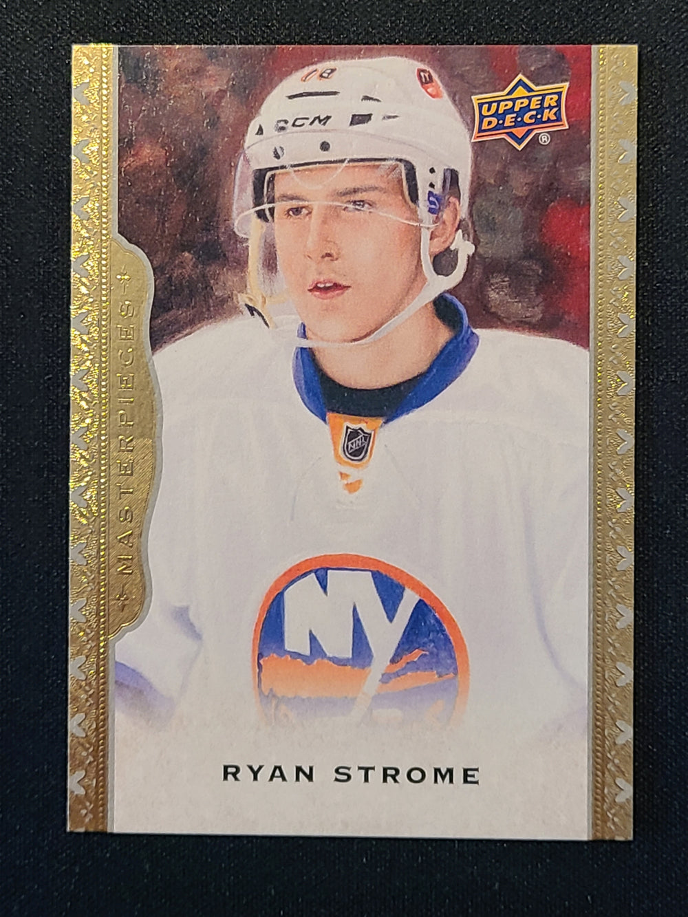 2014-15 Masterpieces Base #56 Ryan Strome NY Islanders